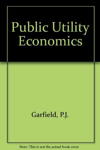 Book Public Utility Economics free Book Public Utility Economics free