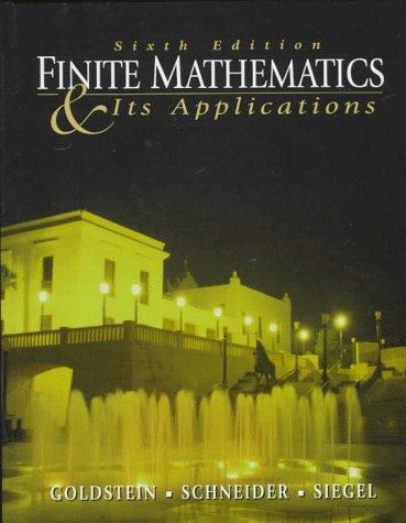 Book Finite Mathematics and Its Applications free