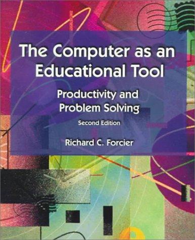Book Computer as an Educational Tool, The: Productivity and Problem Solving free