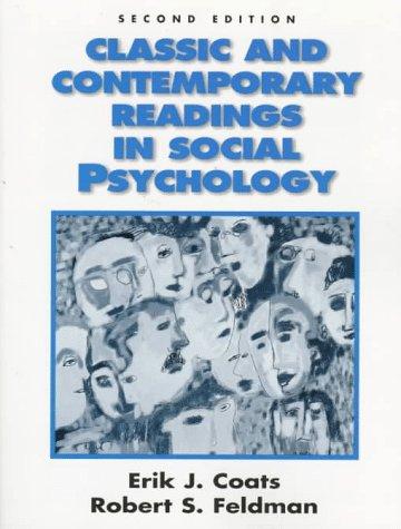 Book Classic and Contemporary Readings in Social Psychology free