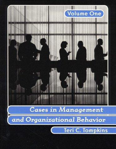 Book Cases in Management and Organizational Behavior, Vol. 1 free