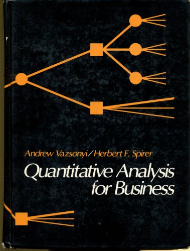 Book Quantitative Analysis For Business free