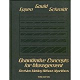 Book Quantitative Concepts for Management: Decision Making Without Algorithms free