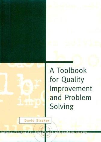 Book A Toolbook for Quality Improvement and Problem Solving (Prentice-Hall Manufacturing Practitioner) free
