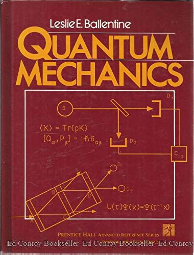 Book Quantum Mechanics (Prentice Hall Advanced Reference Series) free