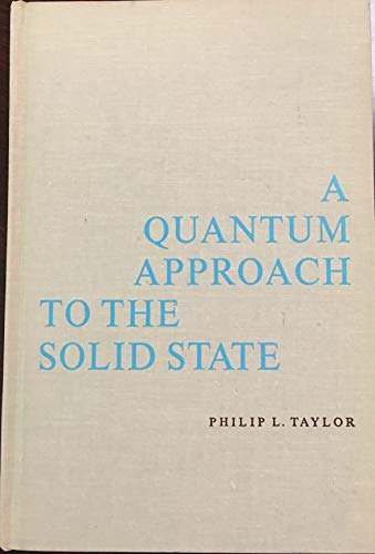Book A quantum approach to the solid state free