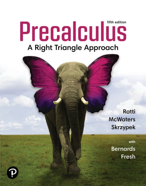 Book Precalculus: A Right Triangle Approach free
