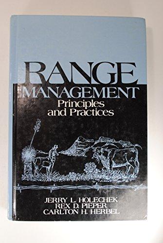 Book Range management: Principles and practices free