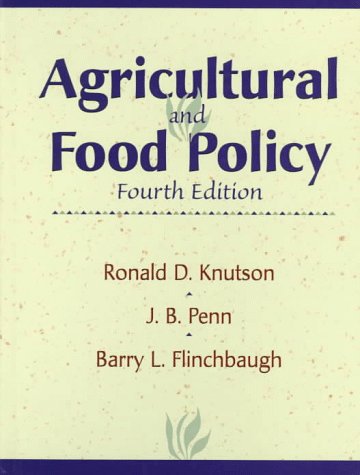 Book Agricultural and Food Policy (4th Edition) free