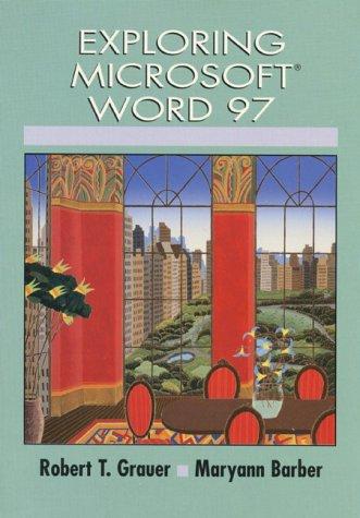 Book Exploring Microsoft Word 97 free