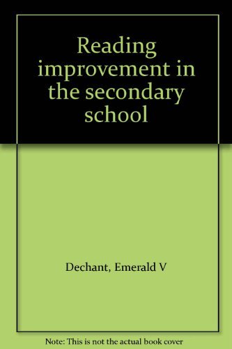 Book Reading improvement in the secondary school free