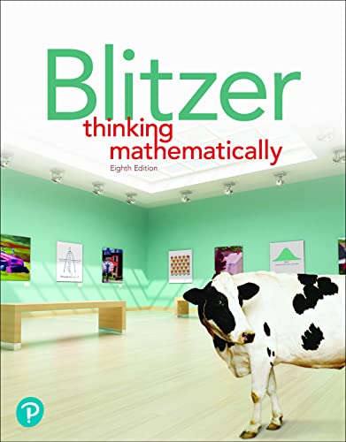 Book Thinking Mathematically (2-Downloads) uPDF free