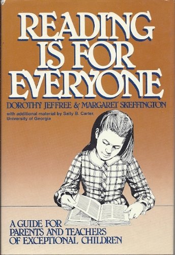 Book Reading is for Everyone: A Guide for Parents and Teachers of Exceptional Children (Special Education Series) free