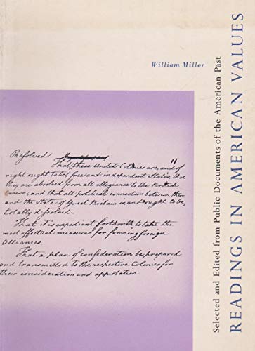 Book Readings in American Values: Selected and Edited from Public Documents of the American Past free