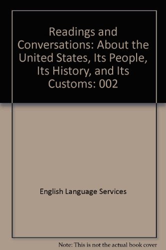 Book Readings And Conversations: About The United States, Its People, Its History, And Its Customs free