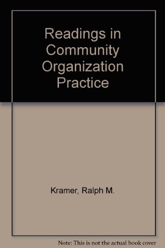 Book Readings in community organization practice free