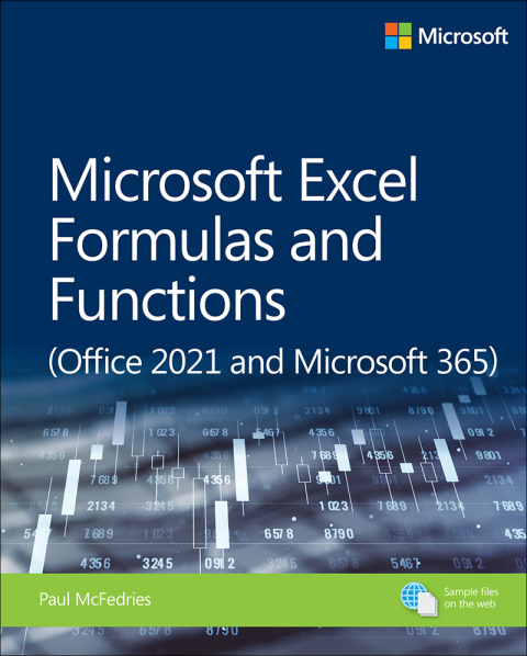 Book Microsoft Excel Formulas and Functions (Office 2021 and Microsoft 365) (Business Skills) free