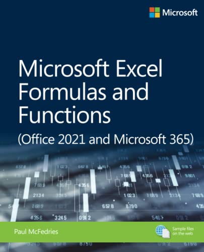 Book Microsoft Excel Formulas and Functions (Office 2021 and Microsoft 365) (Business Skills) free