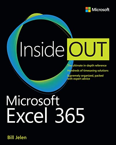 Book Microsoft Excel Inside Out (Office 2021 and Microsoft 365) free