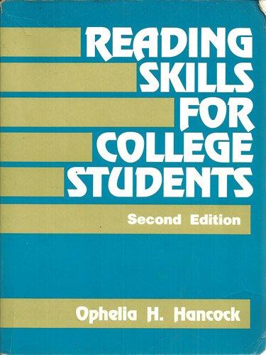 Book Reading Skills for College Students free