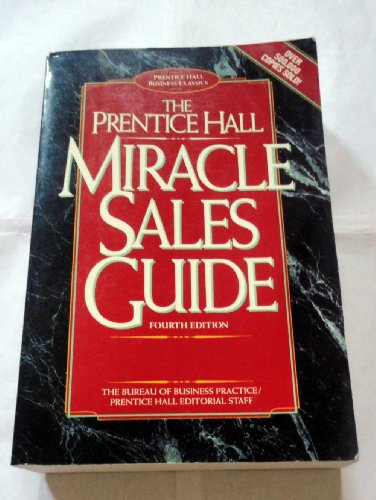 Book The Prentice Hall Miracle Sales Guide (Business Classics (Paperback Prentice Hall)) free
