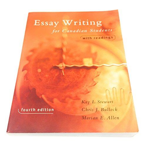 Book Essay Writing for Canadian Students with Readings free