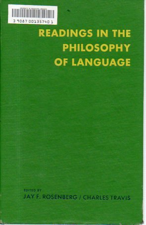 Book Readings in the Philosophy of Language free