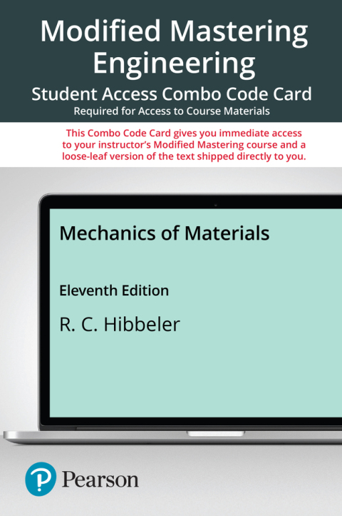 Book Modified Mastering Engineering with Pearson eText -- Combo Access Card -- for Mechanics of Materials free