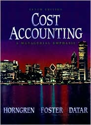 Book Cost Accounting: A Managerial Emphasis (10th Edition) free