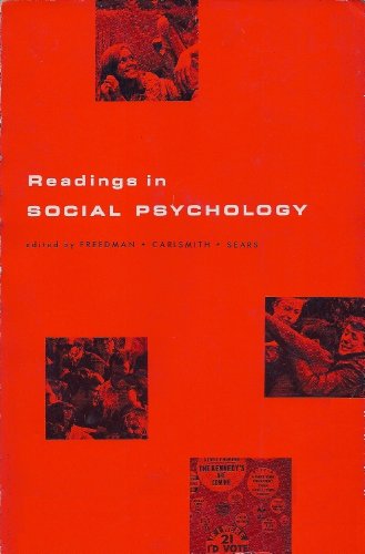 Book Readings in social psychology free