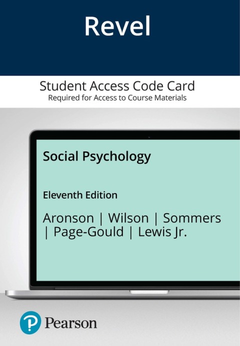 Book Revel for Social Psychology -- Access Card free