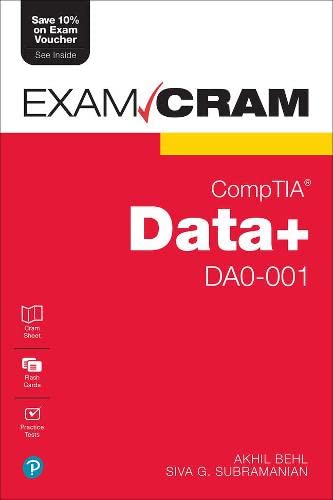 Book Comptia Data+ Da0-001 Exam Cram free