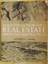 Book Questions And Problems In Real Estate Principles And Practices free