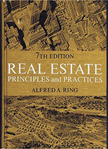 Book Real estate principles and practices free