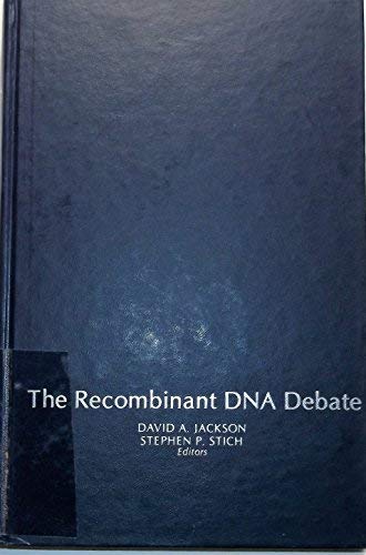 Book Recombinant DNA Debate free