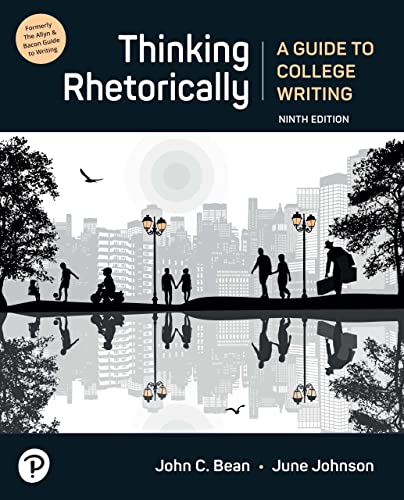 Book Thinking Rhetorically: A Guide to College Writing (2-downloads) free