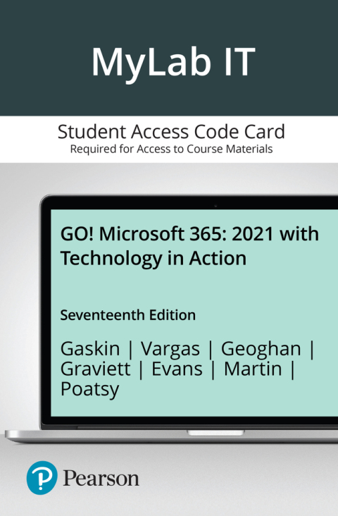 Book GO! 2021 + Technology in Action, Seventeenth Edition -- MyLab IT with Pearson eText Access Code free