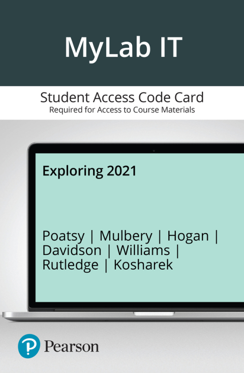 Book MyLab IT with Pearson eText -- Access Card -- for Exploring 2021 free