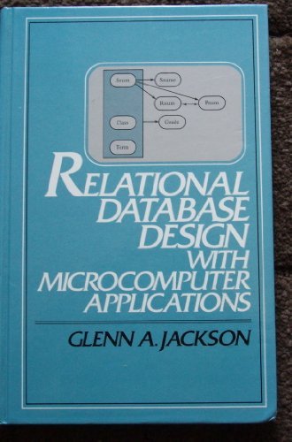 Book Relational Database Design With Microcomputer Applications free