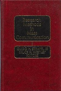 Book Research methods in mass communication free