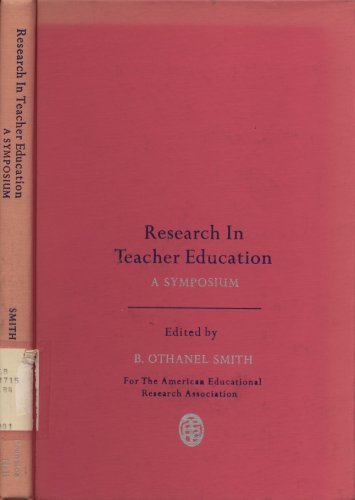 Book Research in teacher education: A symposium free