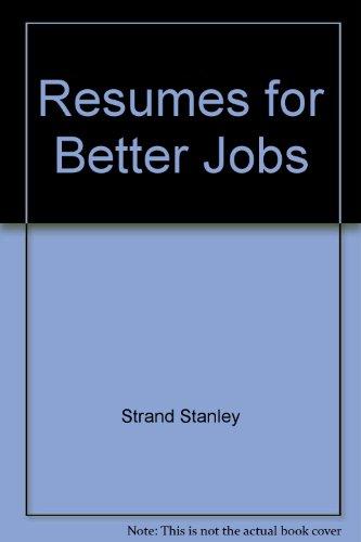 Book Resumes For Better Jobs free