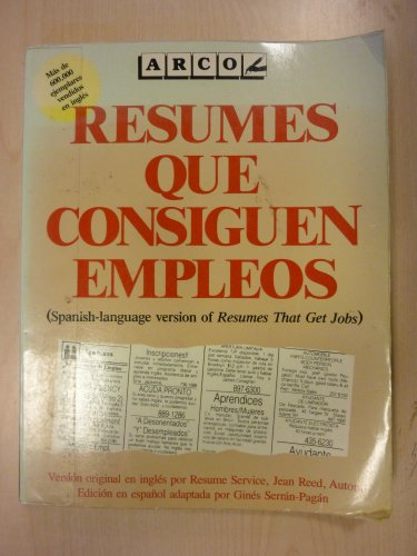 Book Resumes Que Consiguen Empleos (english And Spanish Edition) free