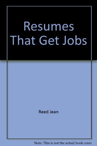 Book Resumes That Get Jobs free