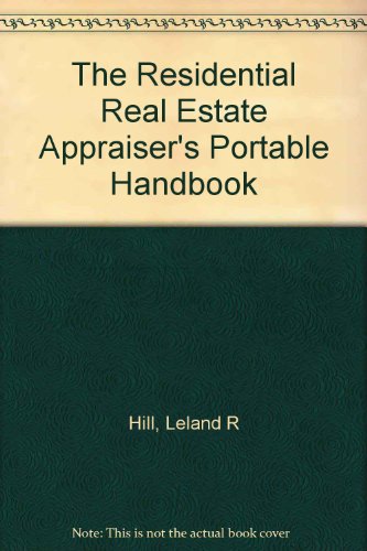 Book The Residential Real Estate Appraiser's Portable Handbook free