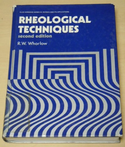 Book Rheological Techniques (Ellis Horwood Series in Physics and Its Applications) free