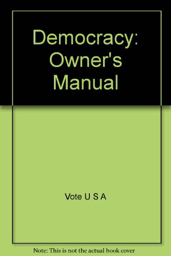 Book Democracy Owner's Manual free