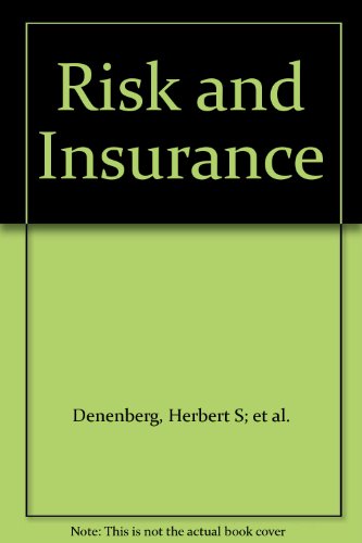 Book Risk And Insurance free