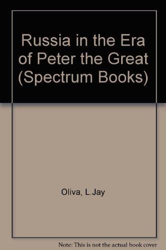 Book Russia In The Era Of Peter The Great free