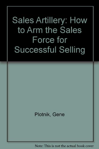 Book Arco Sales Artillery: How to Arm the Sales Force for Successful Selling free